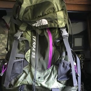 The North Face 55L Women’s Terra Hiking Backpack